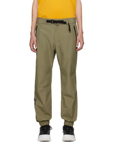 3 MONCLER GRENOBLE Khaki Day-namic Pants - Multicolor