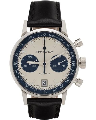 Hamilton Intra-matic Automatic Chronograph Watch - Black