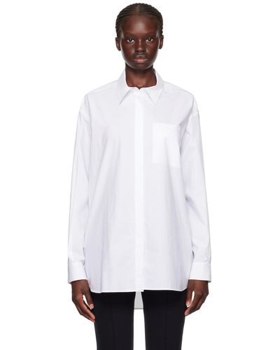 The Row Eleni Shirt - White