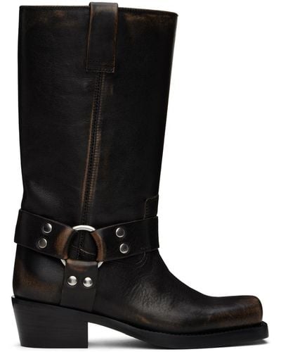 Paris Texas Roxy Boots - Black