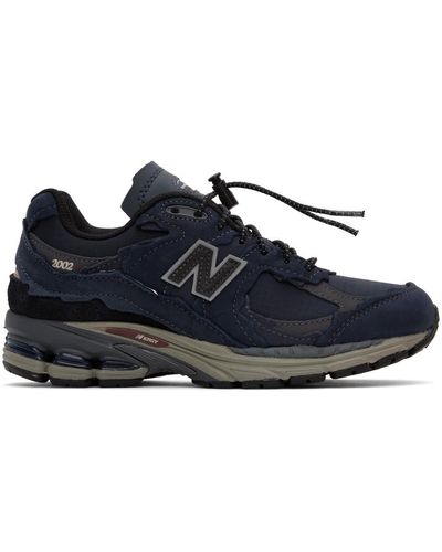 New Balance Navy 2002r Sneakers - Blue
