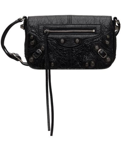 Balenciaga 'le Cagole' Mini Flap Bag - Black
