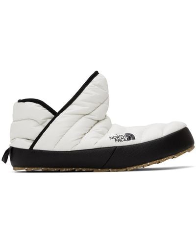 The North Face White Thermoball Traction Loafers - Black
