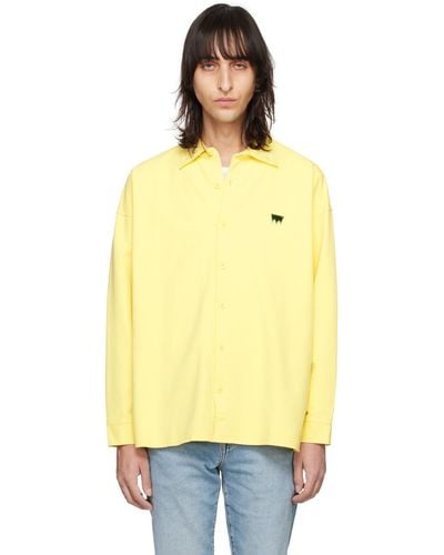 Levi's Yellow Skateboarding Shirt