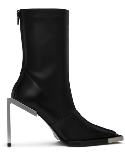 HELIOT EMIL Leather Boots - Black