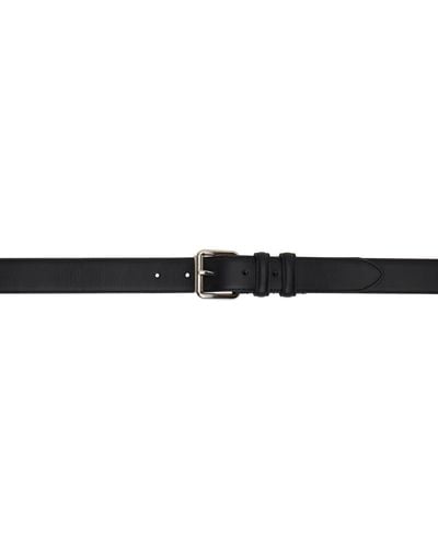 A.P.C. . Black Paris Belt