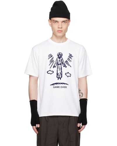 Undercover 'game Over' T-shirt - White