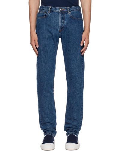 A.P.C. . Indigo Petit New Standard Jeans - Blue