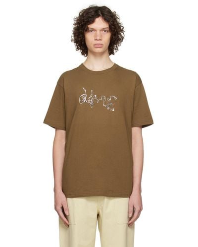 Dime Tangle T-shirt - Brown