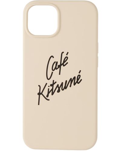 Maison Kitsuné Native Unionエディション Cafe Kitsuné Iphone 13 ケース - ナチュラル