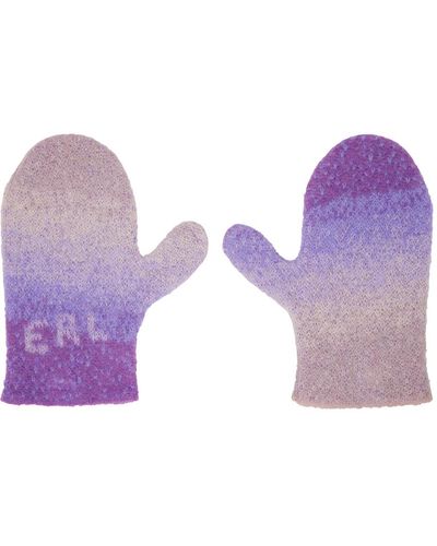 ERL Gradient Mittens - Purple