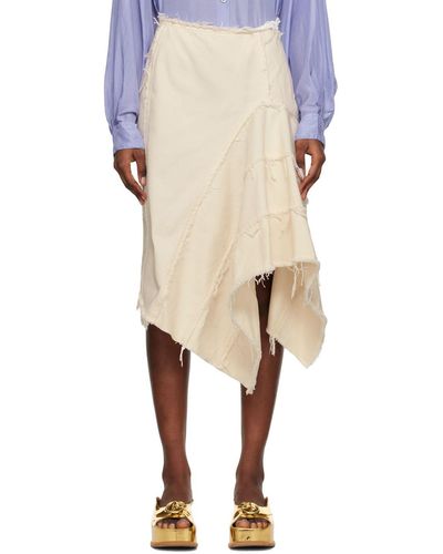 Natural Dries Van Noten Skirts for Women | Lyst