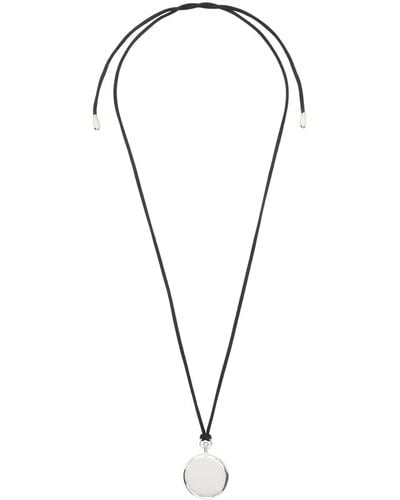 Sophie Buhai Large Fob Pendant Necklace - Black