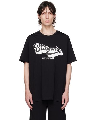 Balmain '70s Tシャツ - ブラック