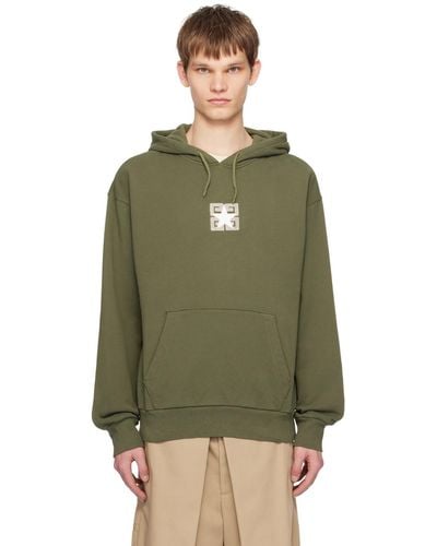 Givenchy 4G Stars Hoodie - Green