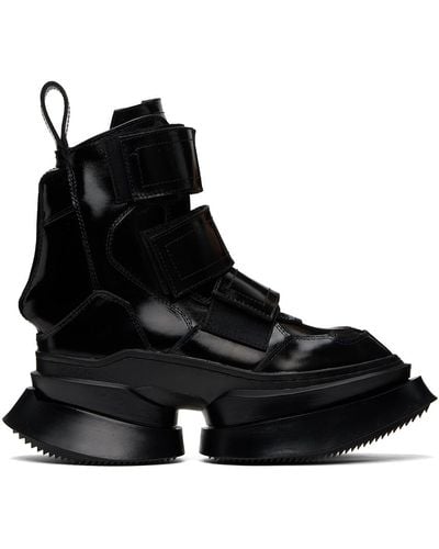 Julius Coated Chelsea Boots - Black