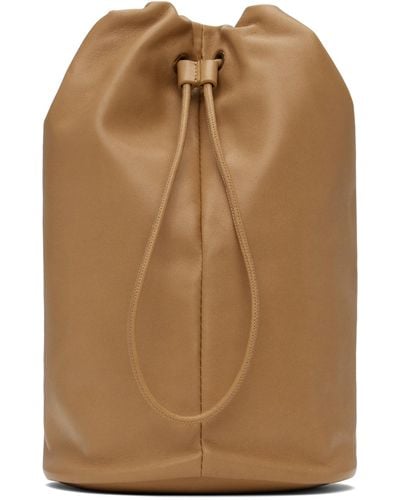 The Row Sporty Pouch - Brown