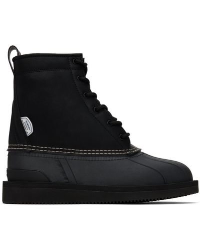 Suicoke Bottes alal-wpab noires