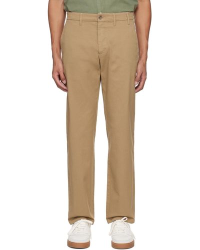 Norse Projects Beige Aros Trousers - Natural