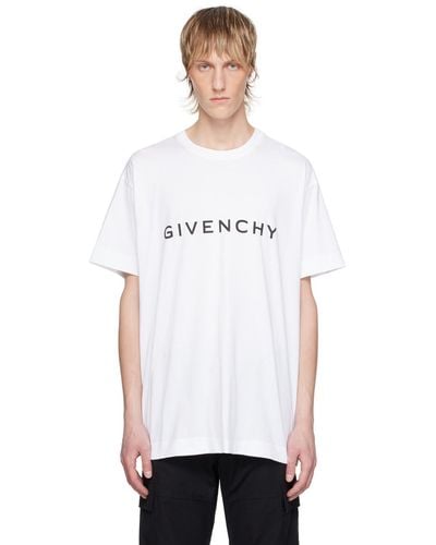 Givenchy Oversized Fit T-shirt - White