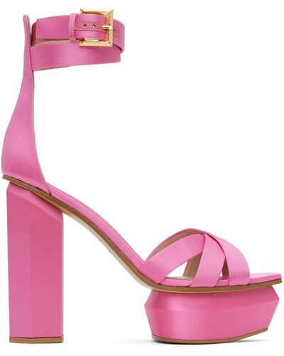 Balmain Ava Sandals - Pink