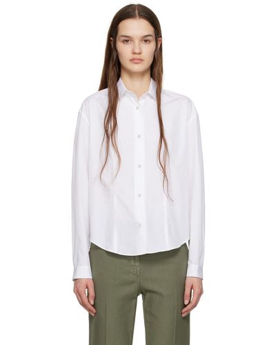 The Row Chemise baltica blanche