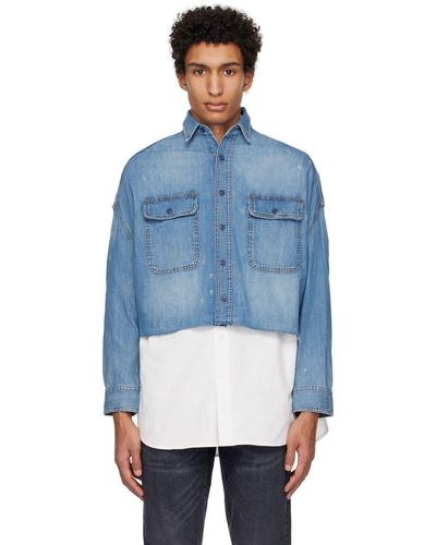 Blue R13 Shirts for Men | Lyst