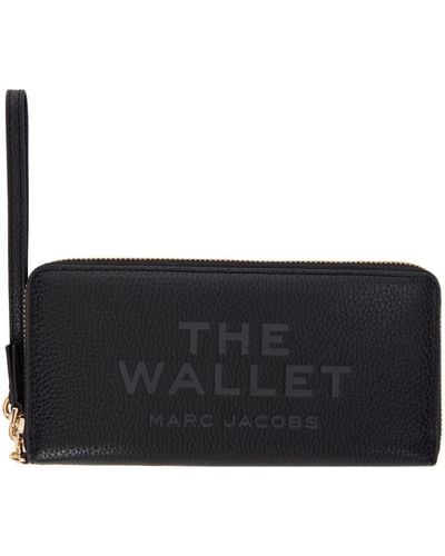 Marc Jacobs The Leather Continental 財布 - ブラック