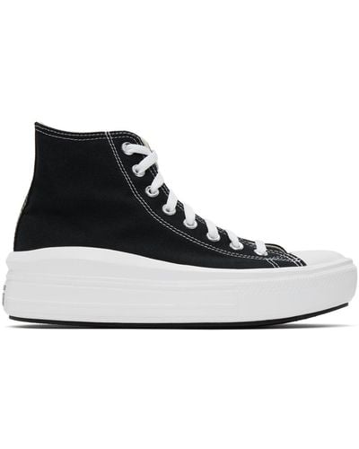 Converse Chuck Taylor All Star Move High-top Trainer - Black