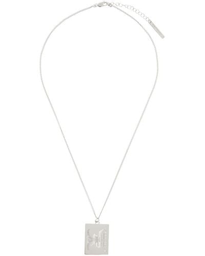 Y. Project シルバー Mini Paris' Best ネックレス - ホワイト