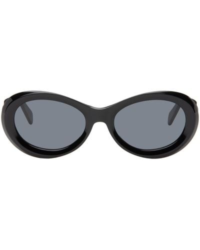 Totême 'the Ovals' Sunglasses - Black