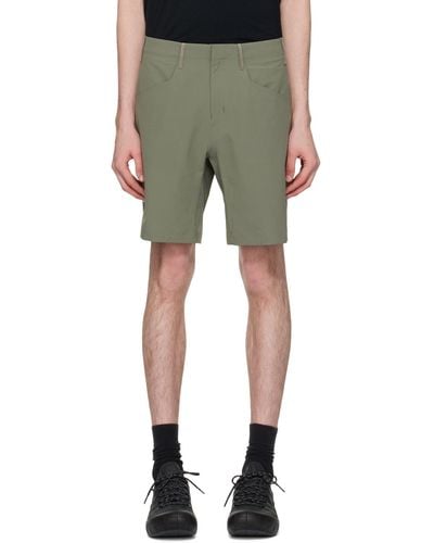 Veilance Voronoi Shorts - Green