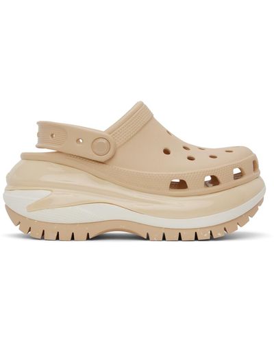 Crocs™ Classic Mega Crush Clog - Natural