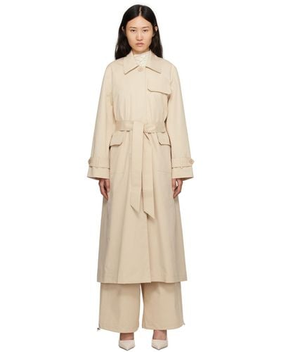 Beaufille Hanson Trench Coat - Natural