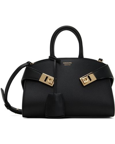 Ferragamo Mini sac hug noir