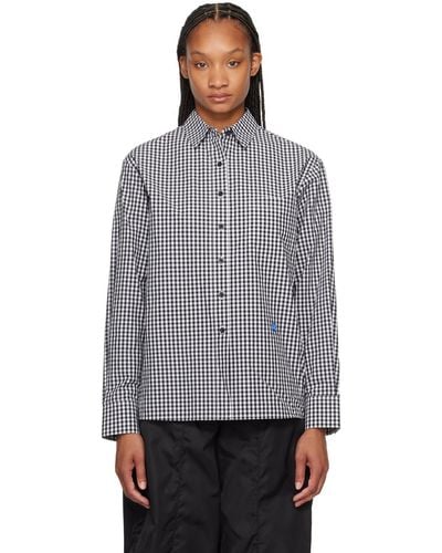 Adererror Significant Patch Shirt - Gray