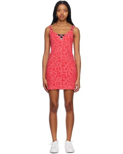 Moschino Pink O-ring Cover Up Dress - Red