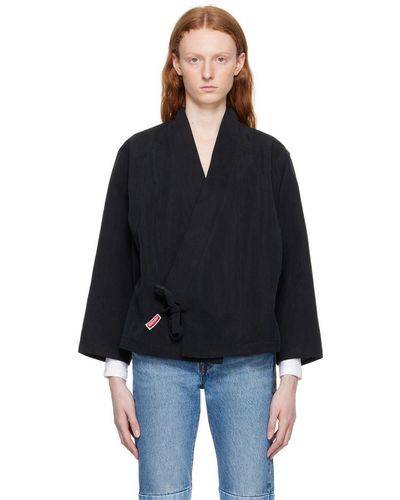 KENZO Paris Kimono Jacket - Black
