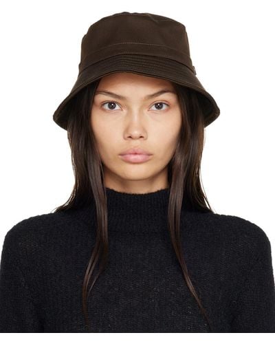 Our Legacy Mother-Of-Pearl Bucket Hat - Black