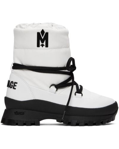 Mackage ホワイト Conquer ブーツ