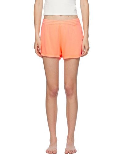 Skims Modal French Terry Shorts - Orange