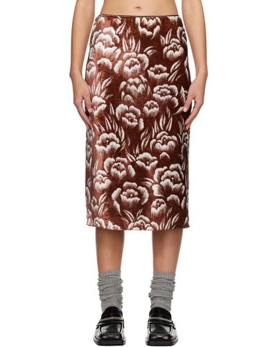 MERYLL ROGGE Midi Skirt - Multicolor