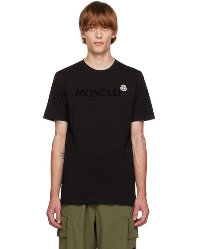 Moncler T-shirt avec logo - Noir