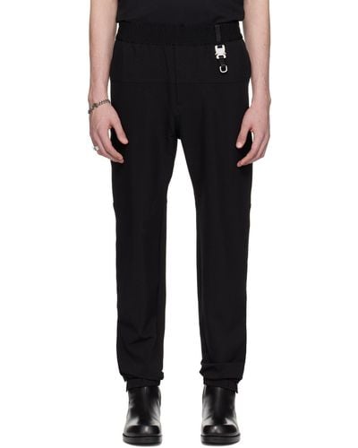 1017 ALYX 9SM Buckle Track Trousers - Black
