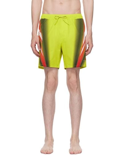 Saturdays NYC Oakley Edition Timothy Swim Shorts - Yellow