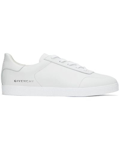 Givenchy Baskets town blanches - Noir