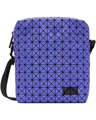 Bao Bao Issey Miyake Purple Voyager Bag - Blue