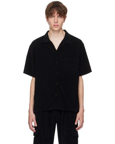 Les Tien Pocket Shirt - Black