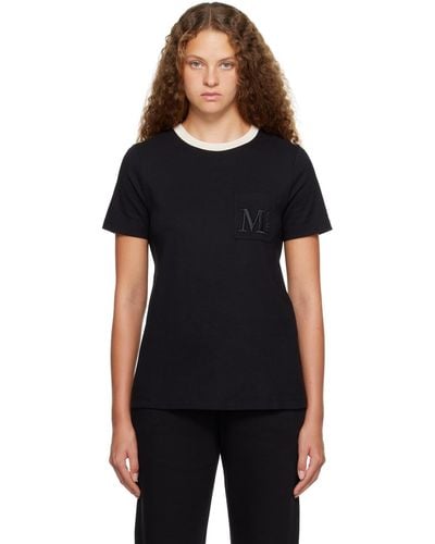 Max Mara Lecito Tシャツ - ブラック