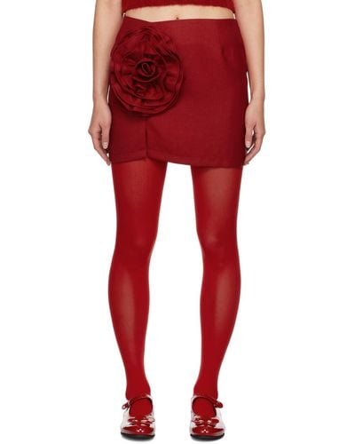 TACH Fabrizia Miniskirt - Red